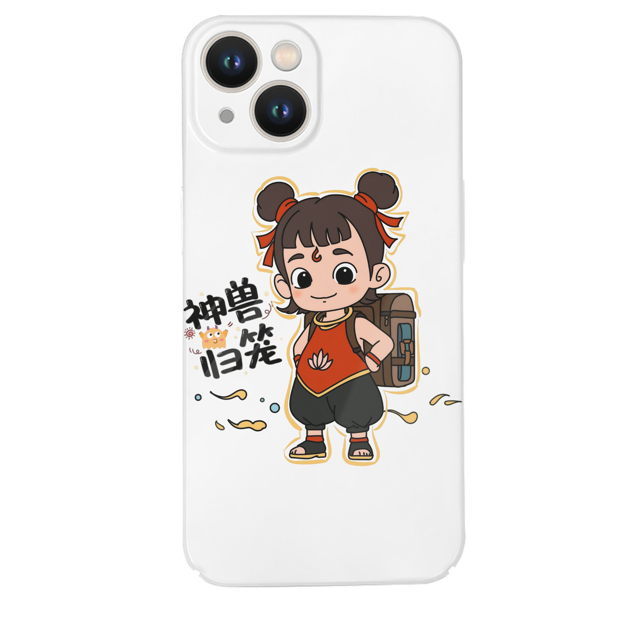（画像用） Ne Zha 2 ナタ 魔童の大暴れ 【iPhone 14シリーズ対応】ハードケース